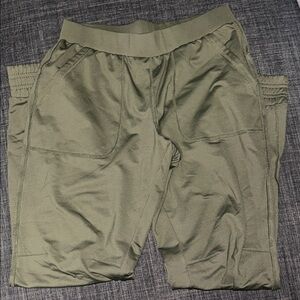 Fabletics Olive Green Track Pants